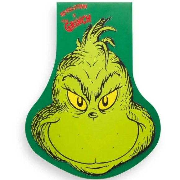 The Grinch x Makeup Revolution The Grinch Shadow Palette -Brand New in Box! - Picture 4 of 4